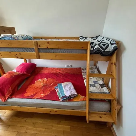 Apartment Bright And Cozy Flat Near Center - Queen, Bunk And Sofa-beds Large Terrace Skopje